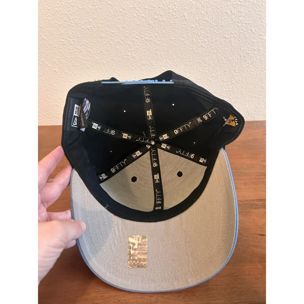 New Era 9FIFTY Pittsburgh Penguins Snapback Hat Black‎ Blue Vintage Hockey NHL
